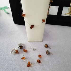 Amber jewelry